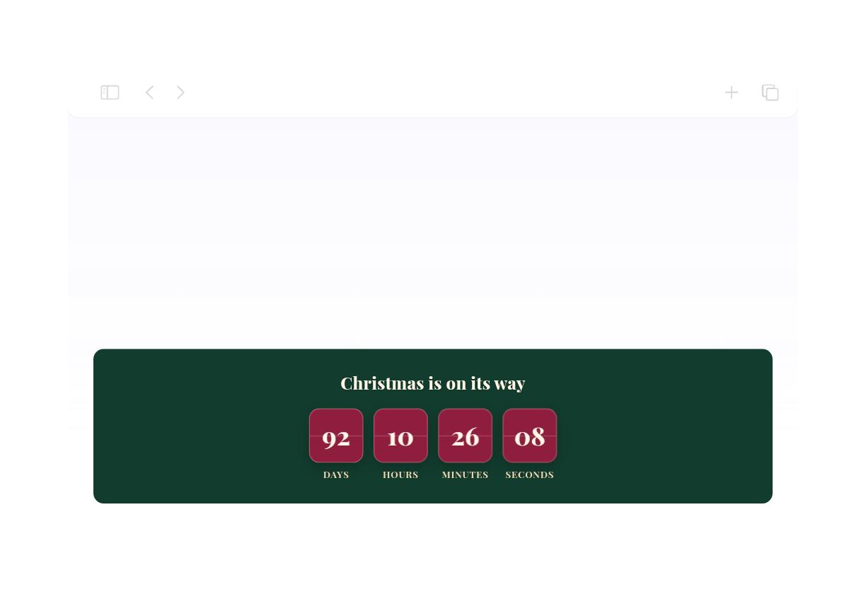 Christmas Countdown Widget Thumbnail