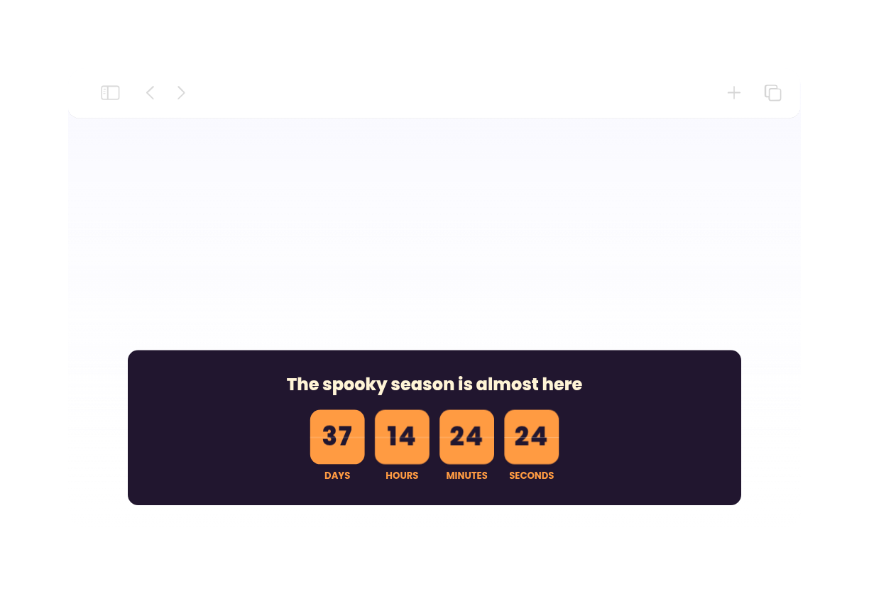 Halloween Countdown Widget Thumbnail