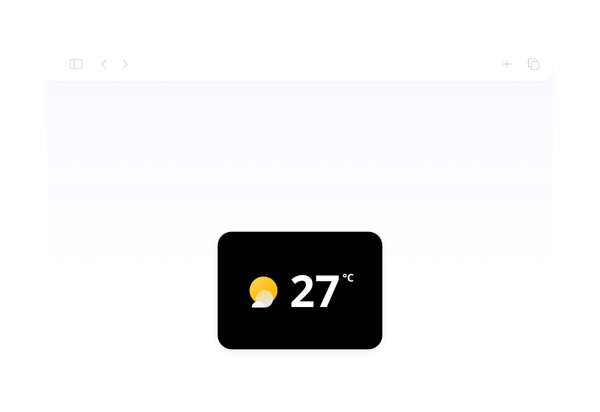 Minimal Weather Widget Thumbnail