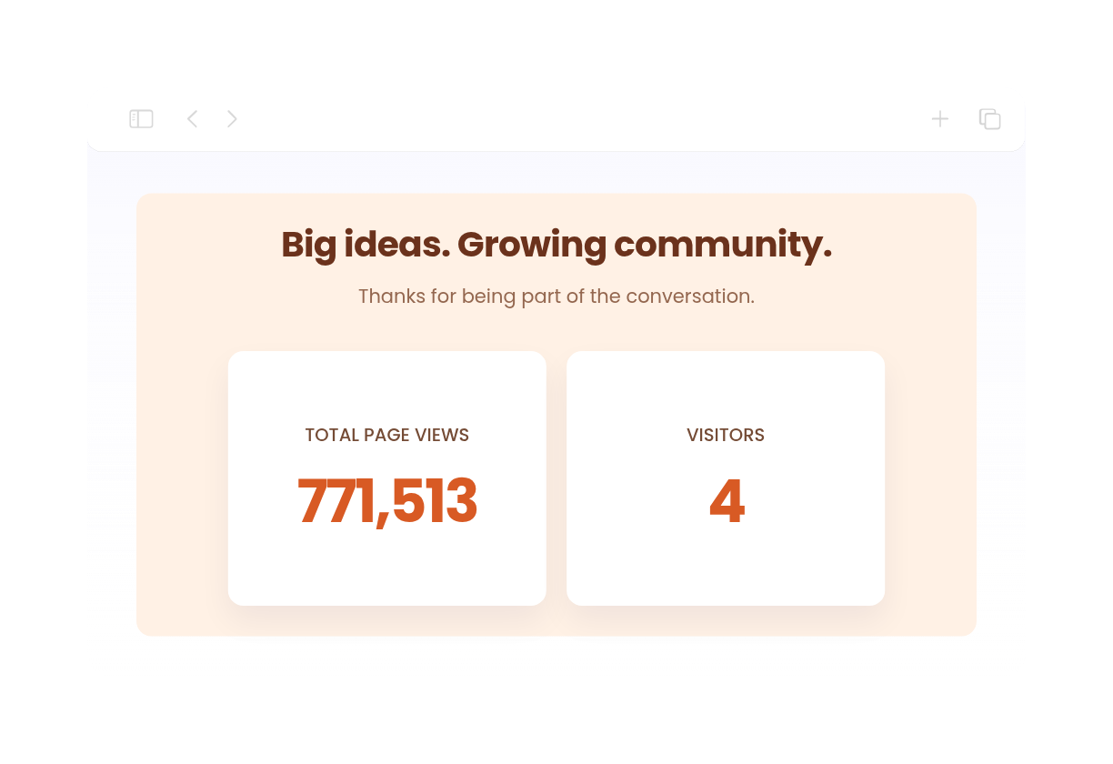 Blogger Visitor Counter Widget Thumbnail