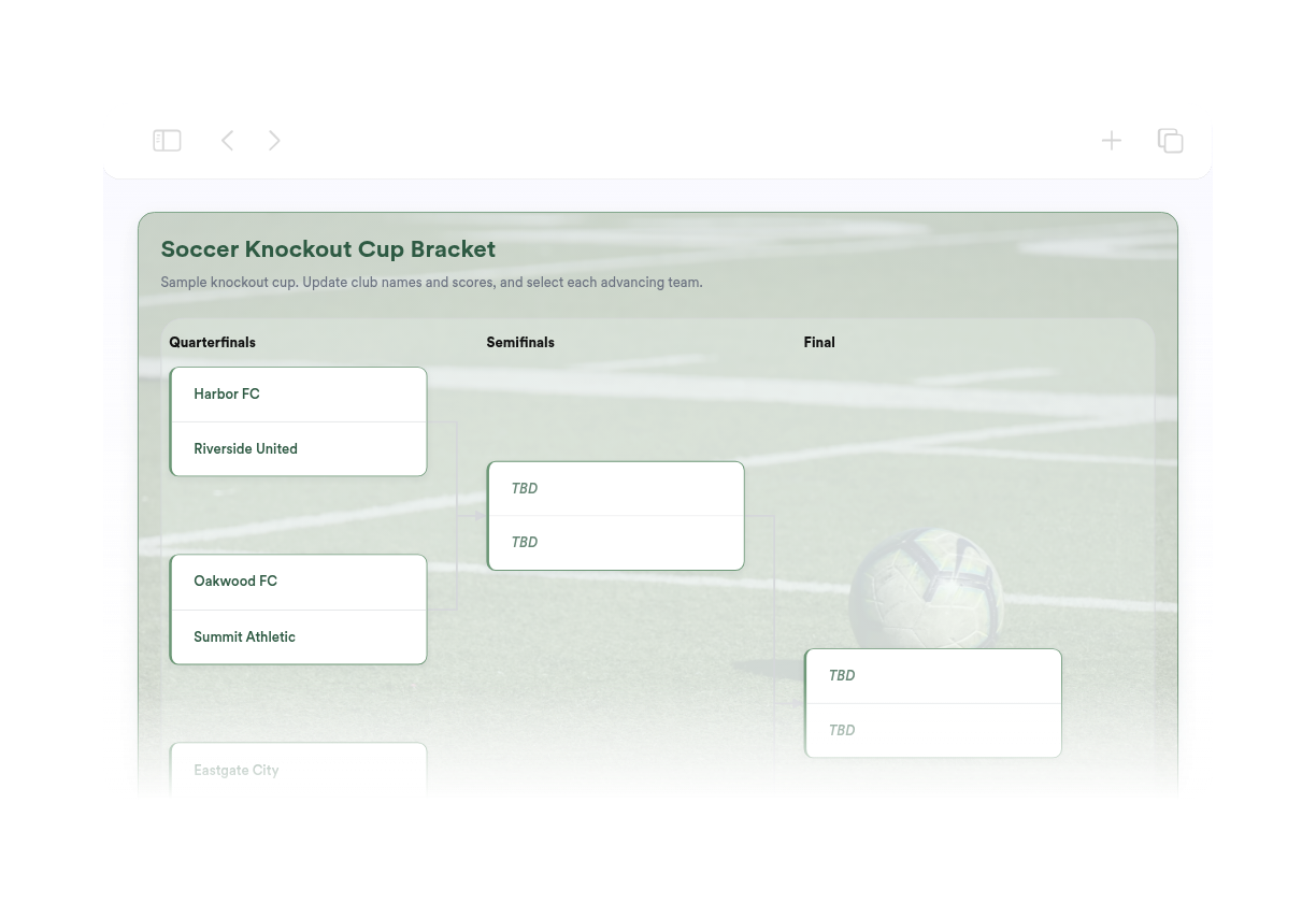 Soccer Bracket Maker Thumbnail