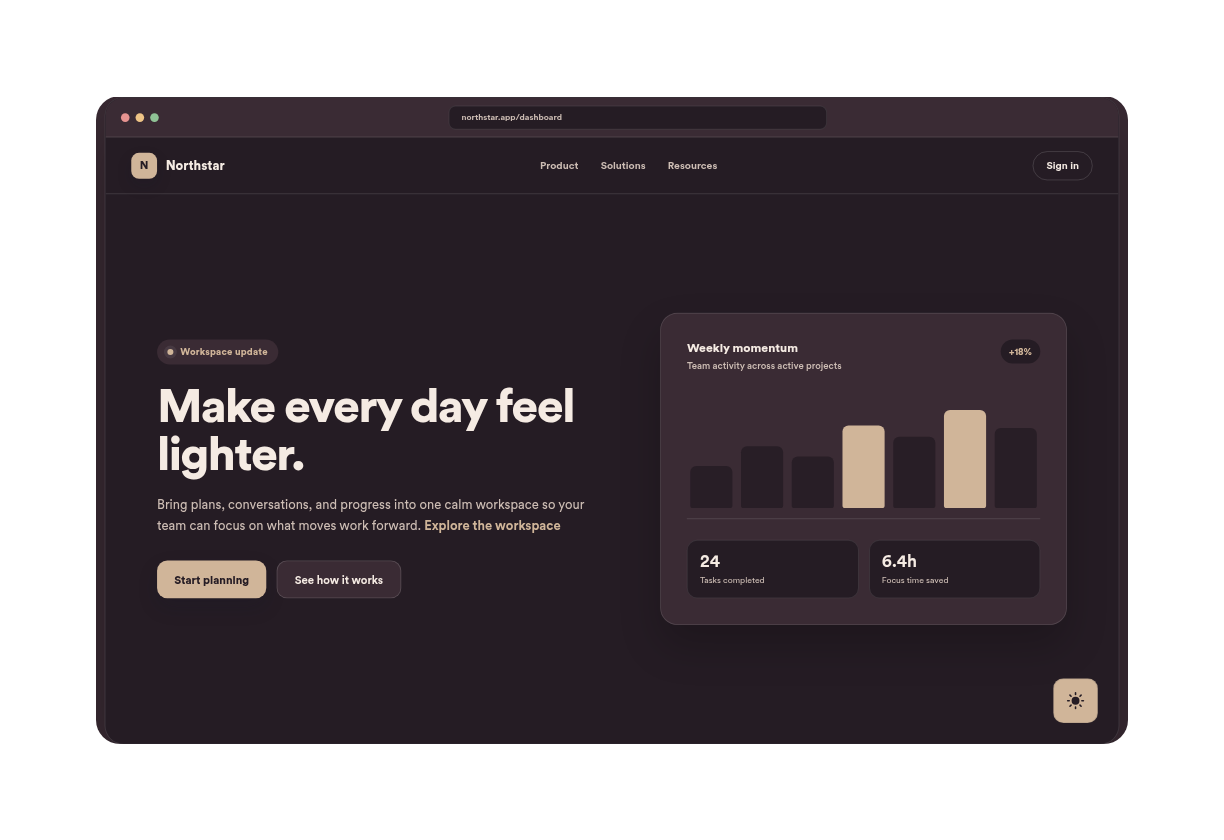 Luxury Jewelry Dark Mode Thumbnail