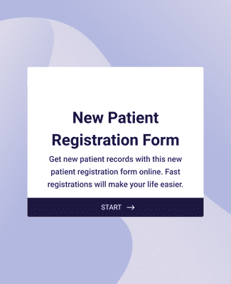 Form Templates: 新規患者登録フォーム