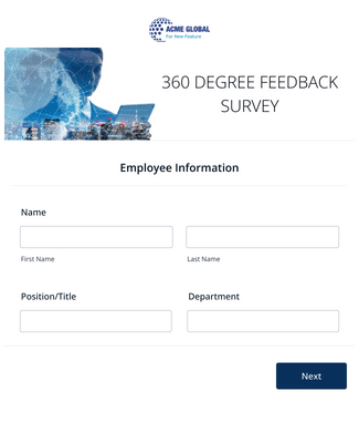 360 Degree Feedback Survey Form Template | Jotform
