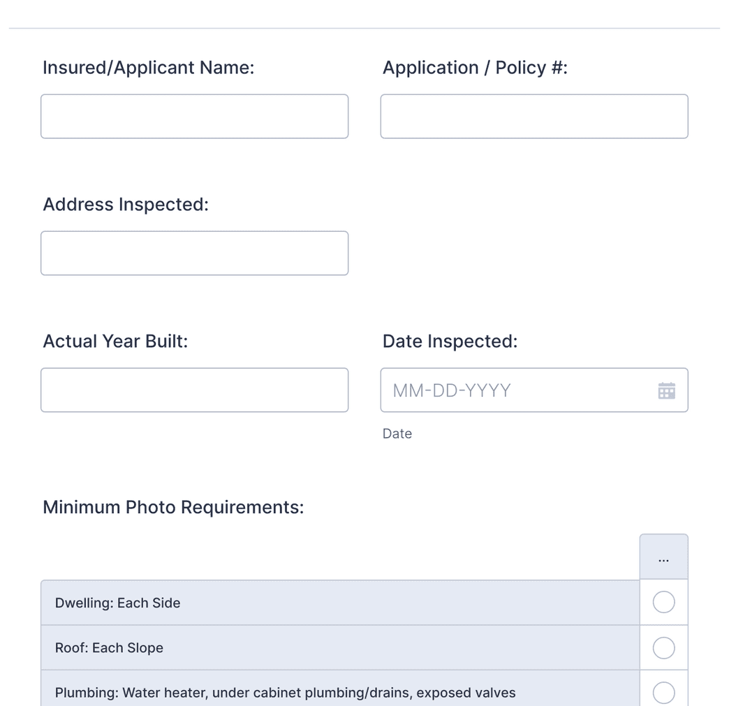 4Point Inspection Form Template Jotform