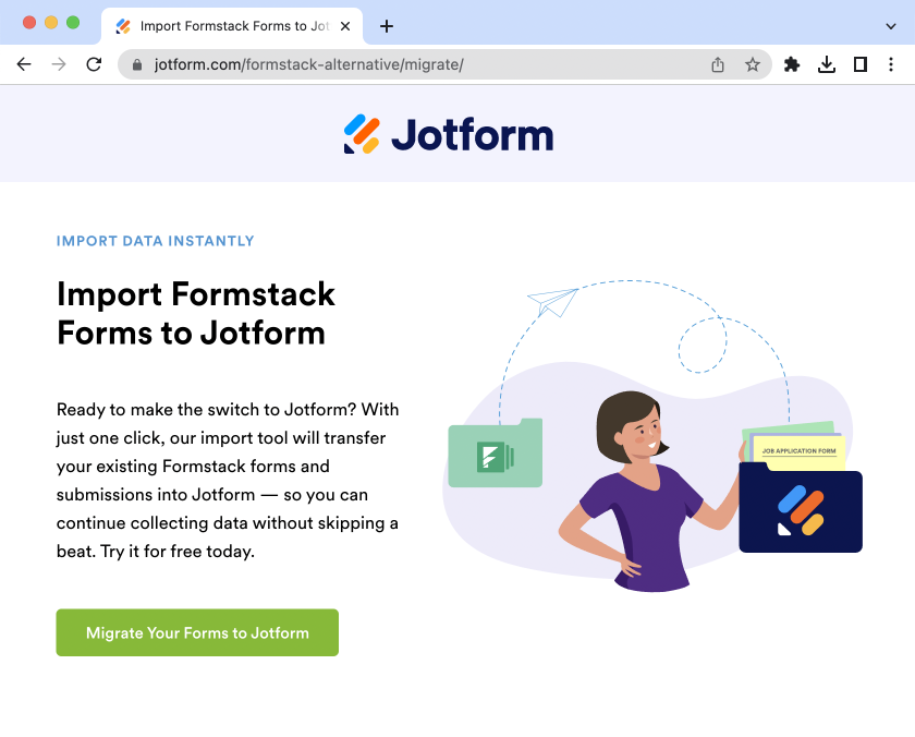 Import Formstack™ Forms Screenshot 1