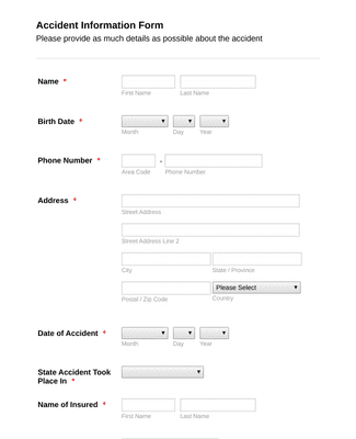 100 Insurance Forms Jotform 100 Insurance Forms Jotform