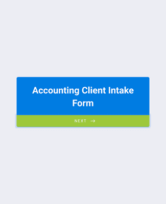 Accounting Client Intake Form