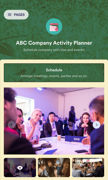 Activity Schedule App