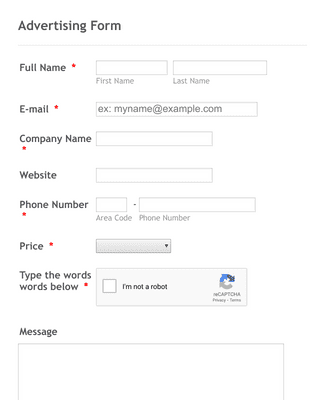 VETTING Form Template | Jotform