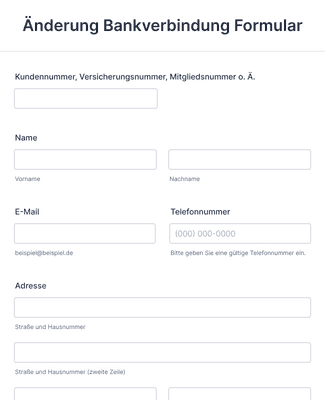 Auszahlungsformular Formularvorlage | Jotform