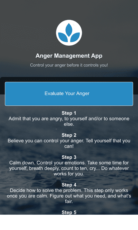 Anger Management App Template Jotform 3981