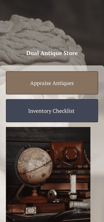 Antique Appraisal App