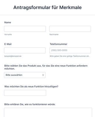 Post Nachsendeauftrag Formular Formularvorlage | Jotform