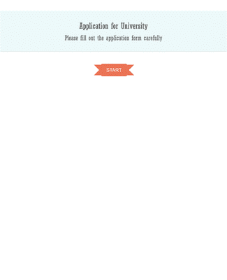 University Application Form Template | Jotform