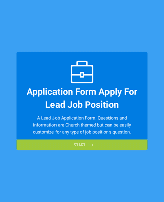 Application Form - Apply for Lead Job Position