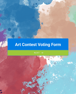 Art Contest Voting Form