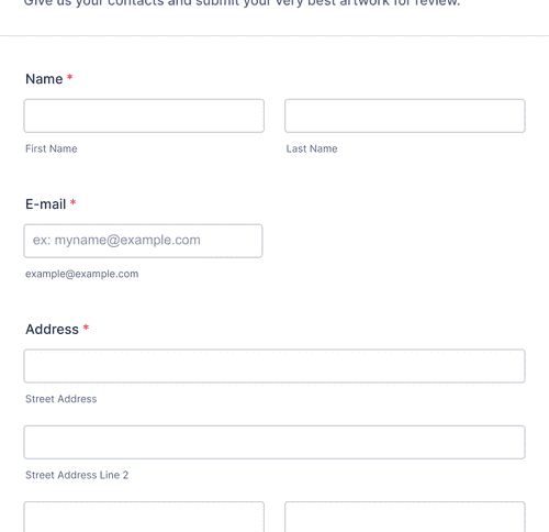 Example Submission Form 7 Free Submission Form Templates – PMJVM