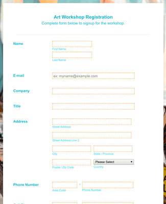 170+ Workshop Registration Form Templates | JotForm
