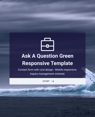 Ask a Question Template