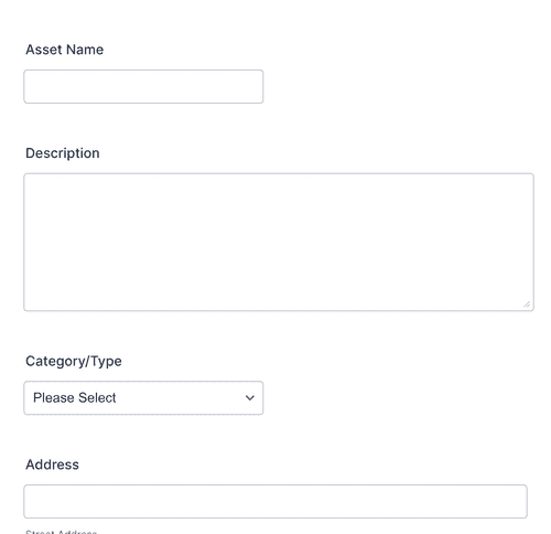 Asset Activity Form Template | Jotform