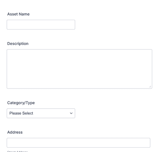 Form Templates: Asset Inventory Information Record Form