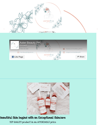 Form Templates: Aster Beauty Order Form