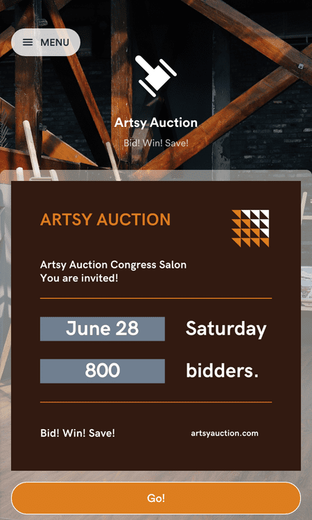 Template auction-app