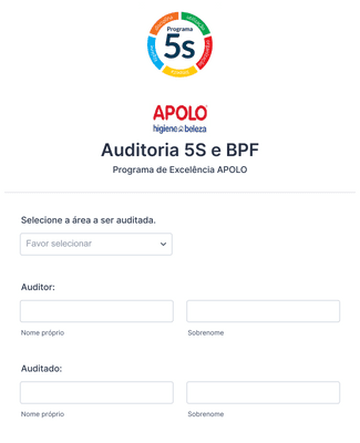 Form Templates: Auditoria 5S APOLO