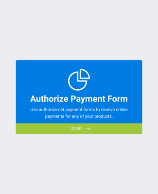Payment Form Template