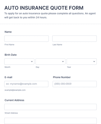 Gap Insurance Refund Form Template | Jotform