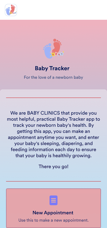 Baby Tracker App