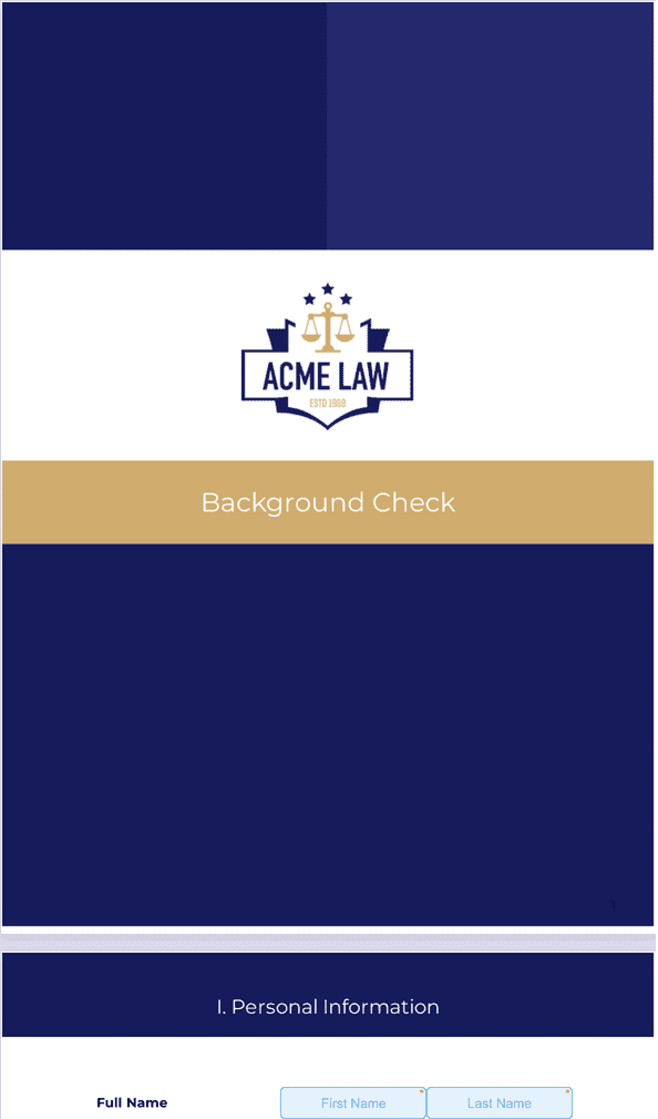 Background Check Template - Sign Templates | Jotform