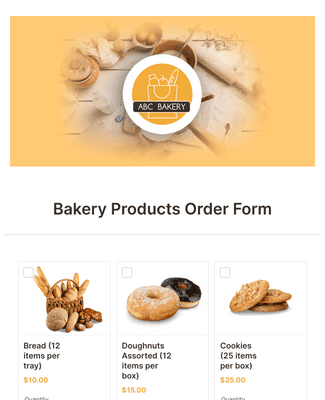 My Smart Bakery - Online Store