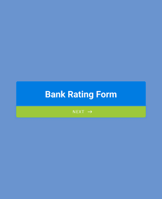 Bank Rating Form