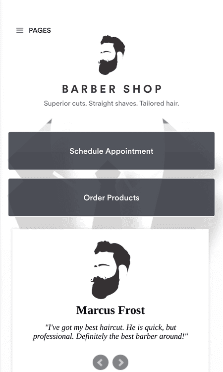 Template-barber-shop-app
