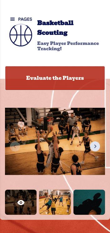 Basketball Scouting App