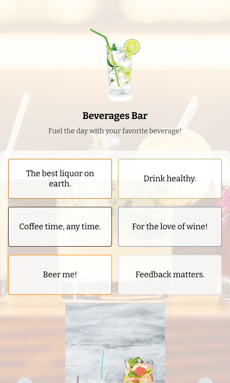 Beverage App