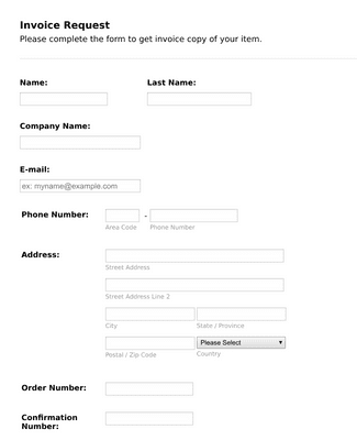 Bill of Sale Request Form Template | Jotform