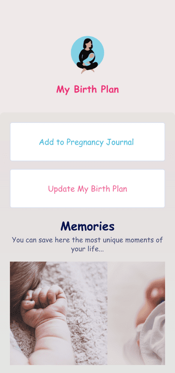 Birth Plan App
