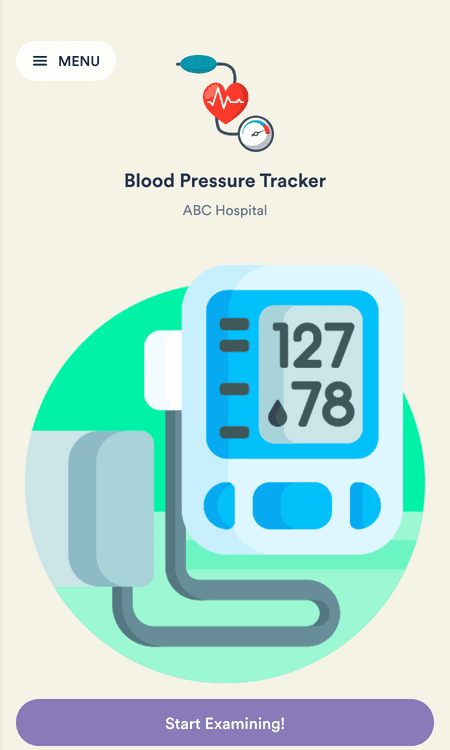 Blood Pressure Measurement App