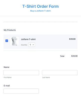 Basketball T-Shirt Order Form Template | Jotform