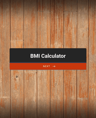 Form Templates: BMI Calculator