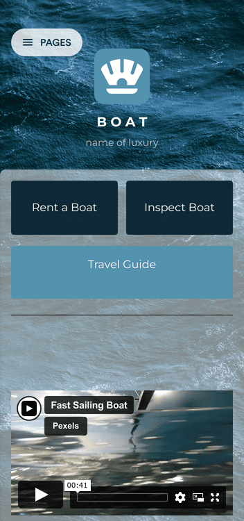 Boat Rental App