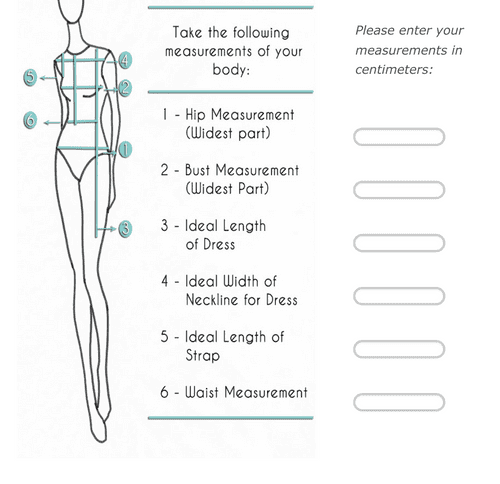 Sewing Body Measurement Printable Guide -  Finland