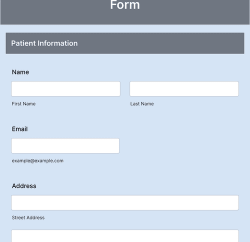 Form Templates: Botulinum Toxin Treatment Record Form