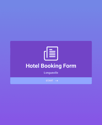 Boutique Hotel Booking Form