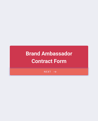 Brand Ambassador Contract Form
