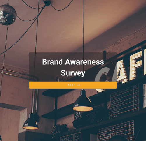 Form Templates: Brand Awareness Survey