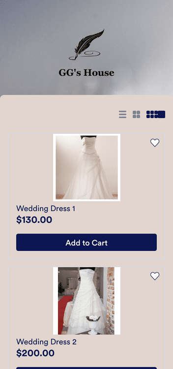 Bridal Store App